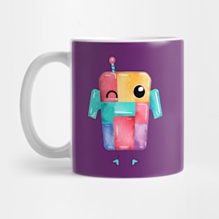 Cubist Cutie Bot Mug